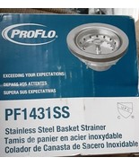 proflo PF1431SS steel basket strainer stainless steel new in box - $14.98 CAD
