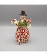 Jim Shore Sweet Treat Christmas Red Green Candy Cane Snowman Figurine 40... - €22,05 EUR