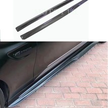 2PCs CF Side Skirt for Mercedes W205 C205 C250 C450 C43 C63 AMG C-Class 2016 21 - £219.02 GBP