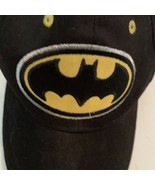 Batman Black Kids Size Baseball Hat Cap #8-0025 - £6.76 GBP