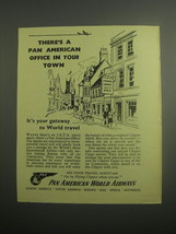 1948 Pan American World Airways Ad - There&#39;s a Pan American Office in your town - £14.78 GBP