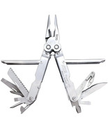 SOG PowerLock w/ V-Cutter Stainless Finish 18 Tool Multi-Tool with Nylon... - $1,673.25 MXN