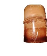 Jasmine Pillar Log Candle Global Product Rsrcs. 4&quot; X 2.9&quot; Brown Rustic C... - $20.23 CAD
