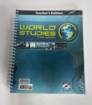 World Studies Third Edition - Teachers Edition w/ CD Rom - New Spiral Bo... - £19.62 GBP