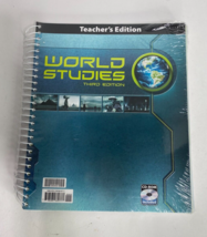 World Studies Third Edition - Teachers Edition w/ CD Rom - New Spiral Bo... - £19.62 GBP