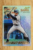 1995 Score Summit Jeff Bagwell Nth Degree Holo Bat Speed Card #177 Astros - £3.69 GBP