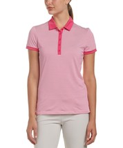NWT $60 NIKE GOLF Nike Golf Dri-Fit Stripe Womens Polo Red White 725585 ... - $24.99