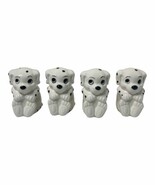 Disney Vintage 101 Dalmatians Napkin Holder Ring Set Of 4 Ceramic Table ... - $64.14 CAD