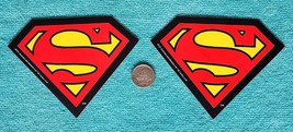 Two (2) - Superman - Logo - STICKERS-DECALS - Dc Comics - New &amp; Cool!!! - £3.84 GBP