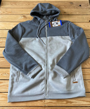 voyager NWT men’s full zip hooded jacket size L grey Q1 - £12.97 GBP