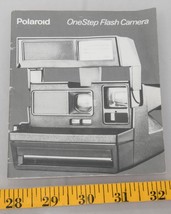 Vintage Polaroid One Step Flash Camera Instructions Manual tthc - £25.35 GBP