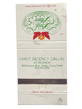 Hyatt Regency Hotels Dallas Texas Park Place Hotel Advertising Matchbook... - £2.30 GBP