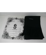 ALSOJOS Large Winter Black Cashmere Scarf - $562.18 MXN