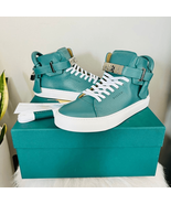 BUSCEMI Mid Sneaker, Women’s Italian Leather Hightop , Size 38 (Euro) Pe... - $641.45 CAD