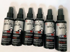 Got2b Phenomenal Thickening Spray 5 oz lot Of 6 discontinued Schwarzkopf - £31.57 GBP