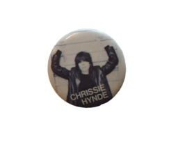 Chrissie Hyde Pretenders Badge Pinback Button Original New Wave Band Vin... - $34.20