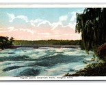 Rapids Above American Falls Niagara Falls New York NY UNP WB Postcard N23 - $1.93