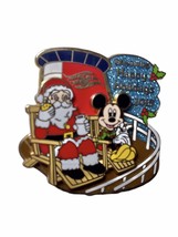 Disney Happy Holidays 2015 Cruise Line Mickey Mouse &amp; Santa Claus Pin LE2000 - £16.44 GBP