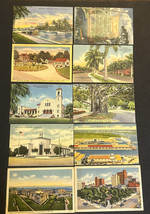 Lot Of 10 Unposted Vintage Postcards - Early 1900s - Florida - £11.02 GBP