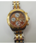 Invicta Mens Aviator Watch Flame-Fusion Crystal All Stainless Steel Prof... - $116.75 CAD