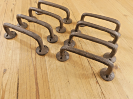 8 Large Drawer Pulls Rustic Vine Cabinet Barn Door Gate Door Handle Farm... - $32.99