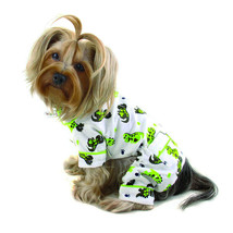 Klippo Dog Clothes Playful Dinosaur Flannel PJ  XS-XL Puppy Pet new Warm... - £22.90 GBP+