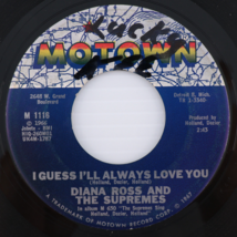 Diana Ross And The Supremes – In And Out Of Love/I Guess 45 rpm Vinyl 7&quot; Single - £22.55 GBP