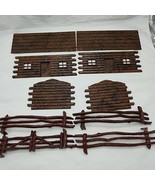 Cabin With Fences Train Village House Building Accessory - €20,40 EUR