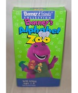 Barney Friends Collection Alphabet Zoo VHS 1994 Video Tape Sing-Along Ca... - $186.40 MXN