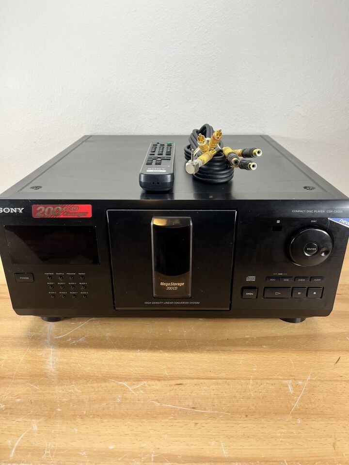 Used Sony CDP-CX200 CD players for Sale | HifiShark.com Used Sony CDP-CX200 CD players for Sale | HifiShark.com