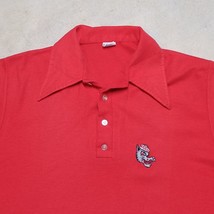 Vintage 70&#39;s Champion NC State Wolfpack Made in USA Polo Shirt - Size Large - £27.93 GBP