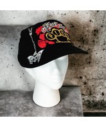 Black Label Pink Brass Knuckles Roses Iron Eagle Black Twill Military Ca... - $1,639.58 MXN