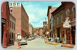 Postcard Looking West On Eureka Street Old Mining Town of Central City Colorado - £3.51 GBP