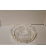 Vintage 1940&#39;s GlasBake Glass Queen Anne Bundt Cake Pan Jello Mold Bake - $18.70