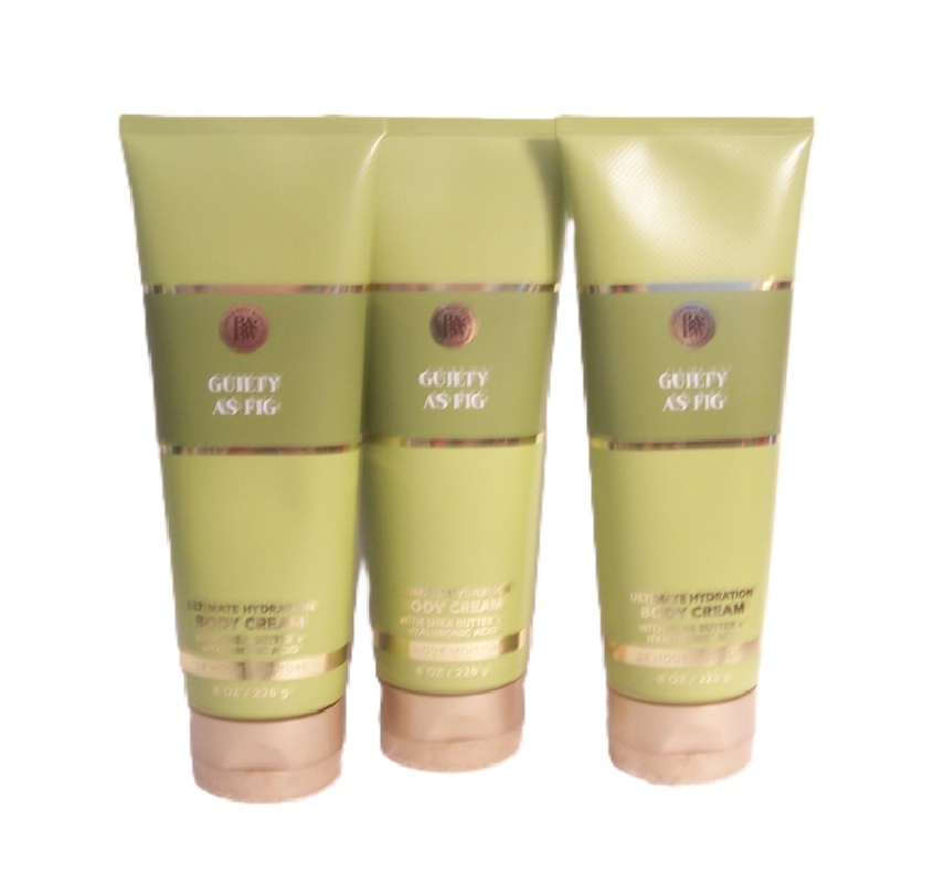 Bath &amp; Body Works Guilty As Fig Ultimate Hydration Body Cream 8 oz - 3 Pack - $42.50