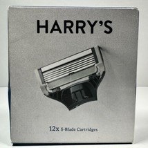 Harry&#39;s Razor Blade 12X Cartridges 5 German Blades Hinged For Smooth Eve... - £14.74 GBP