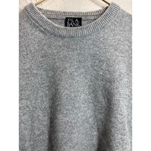 Jos A Bank Executive Collection Gray Lambs Wool Sweater Minimalist Mens ... - $29.95