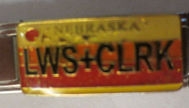 Nebraska LWS+CLRK Italian Charm Pugster - $5.45