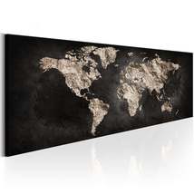 Tiptophomedecor Stretched Canvas World Map Art - World Full Of Secrets - Stretch - £72.15 GBP+
