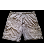Wrangler Cargo Shorts Size 44 Mens Gray Plaid Check Skater Gorpcore Y2K ... - $53.73 CAD