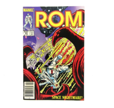 1985 Marvel Comics #63 Rom Mark Jewlers Insert Variant Military Newstand... - $24.74