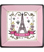 Oui Oui La Paris Lunch Plates Birthday Party Supplies 8 Per Package New - $113.09 MXN