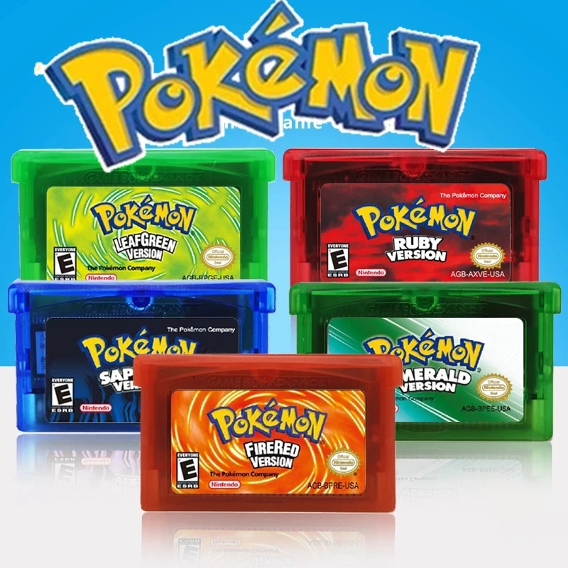 Pokemon Game Card English Language Emerald Sapphire Series NDSL GB GBC GBM GBA - £10.31 GBP