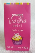 Wal-Mart Sweet Vanilla Swirl BATH SOAK Sea Salt Women Travel Size 1.1 oz... - $12.99