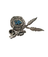 1997 Daytona Beach Silver  Pin Turquoise Feathers handmade Vtg Native Am... - £17.99 GBP