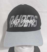 Las Vegas Raiders NFL New Era 2022 Draft 39Thirty Cap - Pre-owned - See Photos - £11.18 GBP