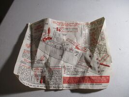 Vintage 1962 Remco Barracuda Atomic Submarine Instructions rare original - $22.76