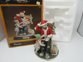 Emmett Kelly Jr Figurine Signature Collection Ltd Ed Spirit Of Christmas Vii - $46.48