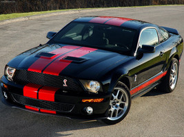 Ford Mustang Shelby GT500 Red Stripe 2007 Mouse Pad #CRM-23794 - £12.31 GBP