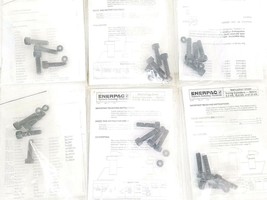 LOT OF 6 NEW ENERPAC INSTRUCTION SHEET SWING CYLINDERS METRIC HARDWARE KITS - $29.95